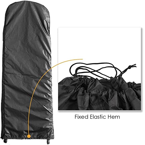 Housse de protection escabeau imperméable pour échelles doubles pliantes noires - 5