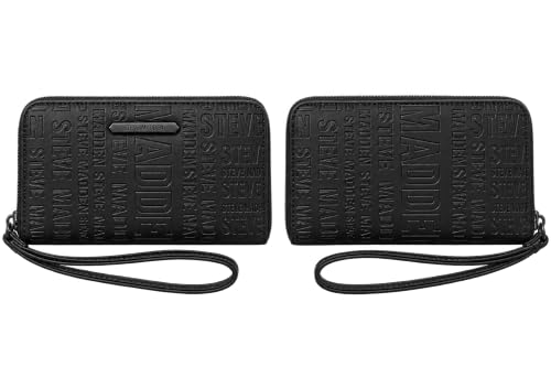 Image of Steve Madden LARGE ZIP AROUND Wristlet Wallet