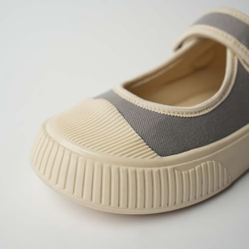 Image of Theater Women Jiro Mary Jane Flats | Lightweight Slip-On Shoes with Soft Cushion & Grip Sole | Stylish, Durable & Comfortable Footwear for Travel, Office & Casual Wear