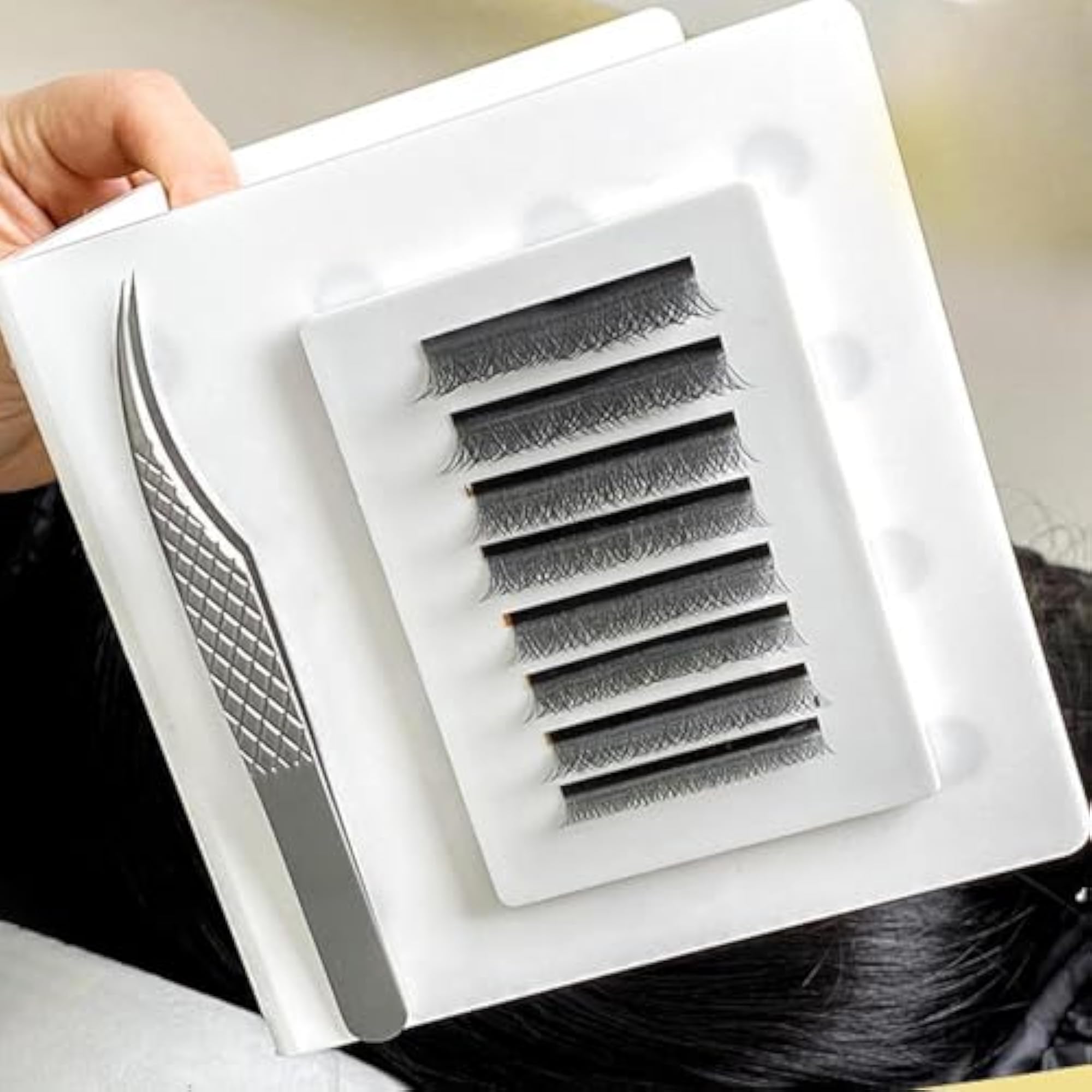 Eyelash Extension Pillow Organizer for Salon Supplies