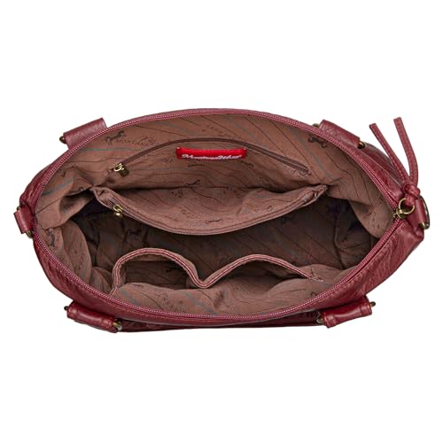 Image of Y2K Purses Hobo Bags for Women Roomy Washed Leather Handbags with Crossbody Strap
