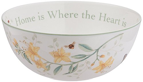 Lenox 806740 Butterfly Meadow "Home Is Where The Heart Is" Serving Bowl cover