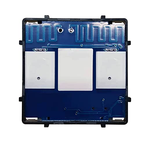 BSEED Smart Lichtschalter EU Standard 1 Fach 1 Weg Touch Lichtschalter mit LED-Anzeige (kein Neutralleiter erforderlich)