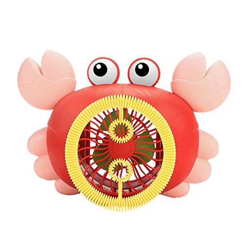 Paradesour Soplador de Burbujas de Cangrejo para niños pequeños,Fabricante de Burbujas de Cangrejo portátil para Regalo de niños y niñas - Regalo de Juguetes para niños pequeños para cumpleaños Cover