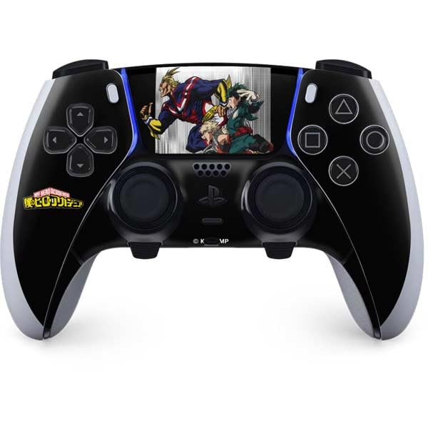 Skinit Decal Gaming Skin Compatible with PS5 DualSense Edge Pro Controller - Officially Licensed My Hero Academia Hero Poster Season 3 Design