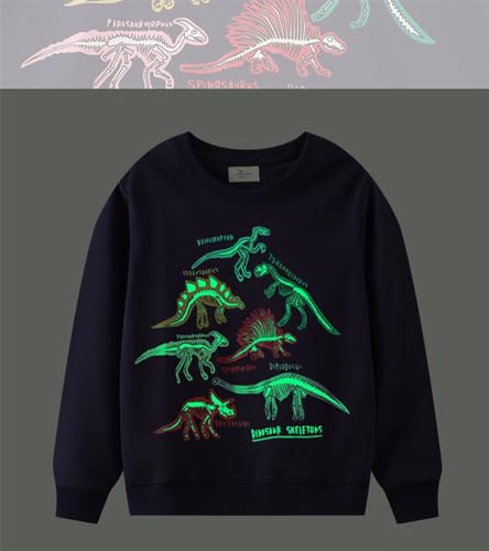 Boys Sweatshirts Long Sleeve Sweatshirts T-shirts Crew Neck Cotton Casual Sweatshirts Cartoon Tops for Boys-1972