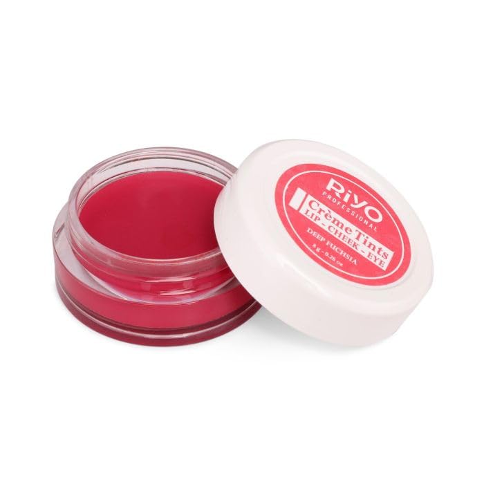 Riyo Professional Lip and Cheek Tint - Dark Pink | Lip Tint for Women | Creme Based | Natural & Organic | 8 gm - Image 4