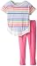 Splendid Little Girls' Striped Shirt and Pant Set