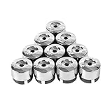  HANZOU Lot de 10 cache-écrous de roue, Convient for Touareg (2004-2017), référence 7L6601173A 2ZZ pattes de fixation de jante de voiture