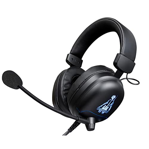 QIYUDS �Q�[�~���OUSB�w�b�h�Z�b�g 3.5mm E�X�|�[�c�w�b�h�Z�b�g V6800 �w�b�h�}�E���g�Q�[�~���O7.1�`�����l�� �L���w�b�h�Z�b�g �f�X�N�g�b�v�T�u�E�[�t�@�[ �����t�� PC�m�[�g�p�\�R���p