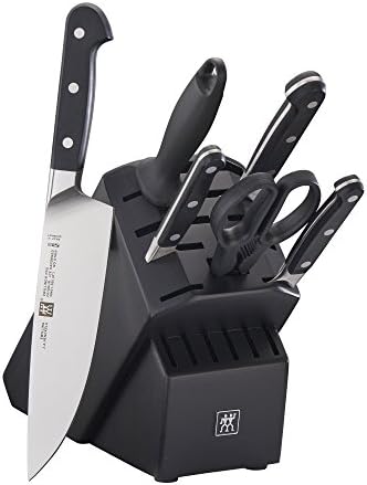 ZWILLING Pro 7-pc Knife Block Set - Black
