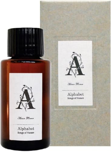 Songs of Nature Alphabet Reed Diffuser リード別売り アロマオイル アルファベット リード ディフューザー 120ml (A (Asian Flower))