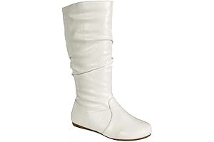 Womens Boots Soft Slouchy Flat to Low Heel Under Knee High