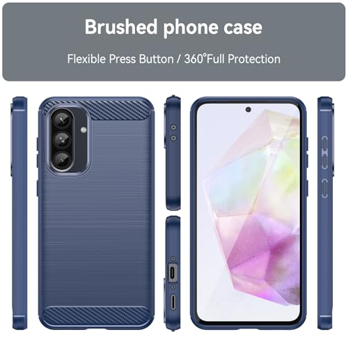 Coque Bleue Samsung A26 5G Asuwish - Haute Qualité et Finition Premium - 2