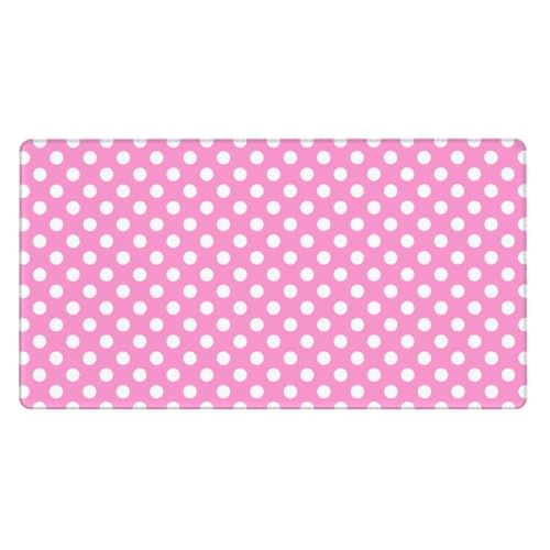 Grand tapis de souris de jeu vintage rose tapis souris clavier PC portable caoutchouc