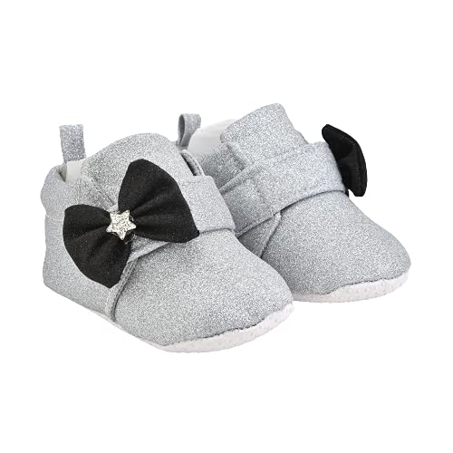 Baby Luv 3 to 12 Months Comfortable & Breathable Baby Girls Booties | Cozy Fleece Infant All Seasons Footwear