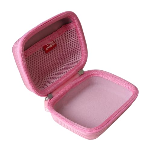 Image of Hermitshell Hard Travel Case for JBL Go 4 / JBL GO 5- Ultra-Portable Bluetooth Speaker (Pink, Case for JBL GO 4 / JBL GO 5)