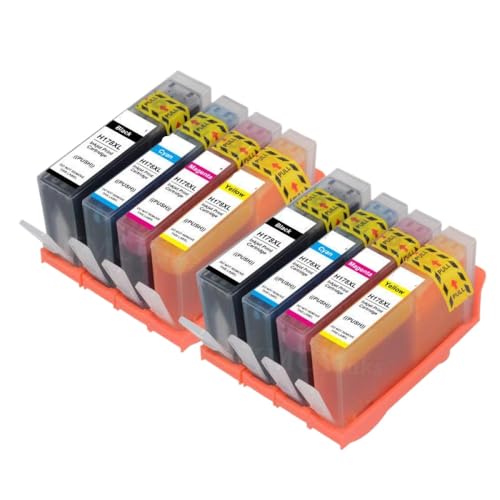 Cartouche 178 178xl compatible Deskjet 3070A 3520 (Lot de 2 packs d'encre)