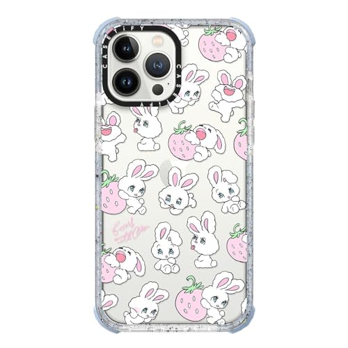CASETiFY �E���g���C���p�N�g�P�[�X iPhone 13 Pro Max - Strawberry Mix - ���F�C�p�[�u���[