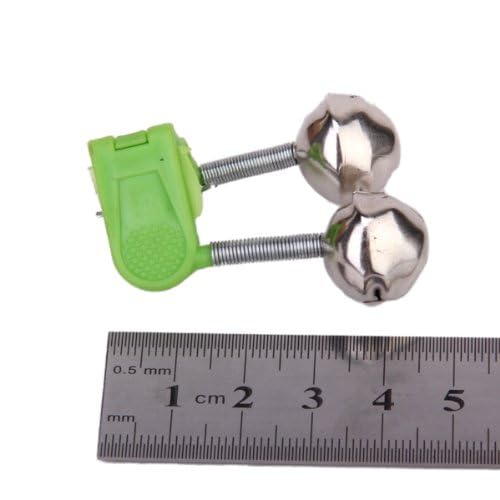 Generic 20Pcs Fishing Rod Bell Bite Lure Alarm Twin Bell Ring 1