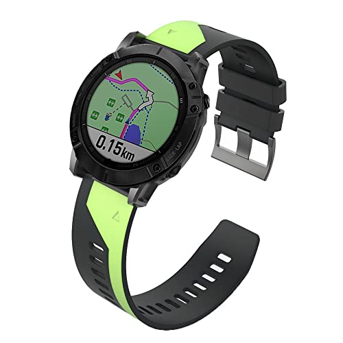 Correa de reloj inteligente de silicona resistente de 22 26 mm con anclaje rápido 3