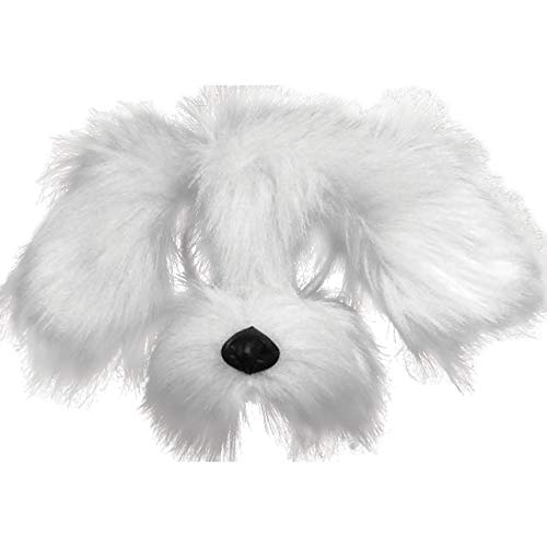 Bristol Novelty - Masque CHIEN - Adulte (Taille unique) (Blanc)