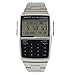 Men's Casio DBC-32D-1A Silver Steel Databank Calculator Watch