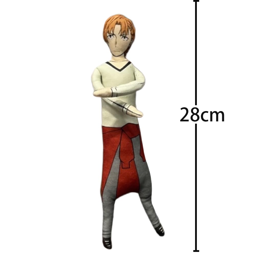 Zhongkaihua BSD Plüschfigur Chuuya/Dazai/Ranpo/Atsushi-Figur, Anime, weich, gefüllt, drehbar, lustig, für Sofa, Schlafzimmer, Heimdekoration, Sammlerstücke, Geschenke, 28 cm