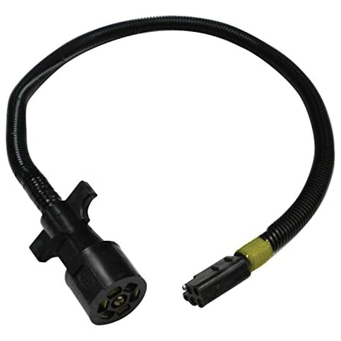 RV Pigtails 0309.4046 40046 Forest River/Rockwood/Palomino/Northwood 7-6 Pigtail - Yellow, 42" Cover