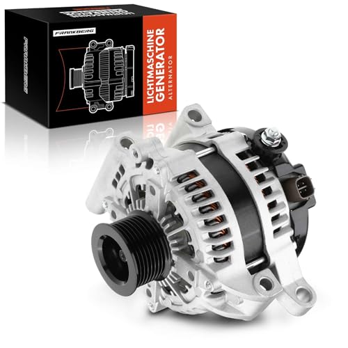 Frankberg Alternador con Polea de Rueda Libre Compatible con Land Cruiser 200 J2 4.6 V8 2013-2025 Replace# 27060-38050