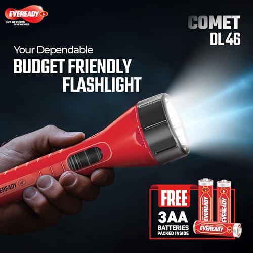 Image of Eveready DL46 LED Flashlight, Battery Powered 1 Watt