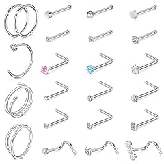 11 - Double Hoop 20g - Silver