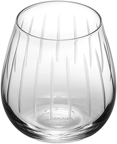 Mikasa Cheers Stemless Wine Glass, 14-Ounce, Set Of 4 #TOP2