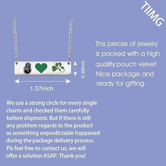 TIIMG Scout Gift Peace Love Scout Symbol Necklace for Daughter Niece2