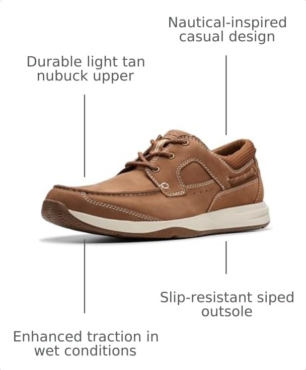 Image of Clarks Unisex-Adult Sailview Lace