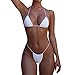 Produktbild iYmitz Badeanzug Damen Bandage Sommer Bandeau Frauen Bikini Sets Push-Up Frauen Brasilianische Badebekleidung Beachwear