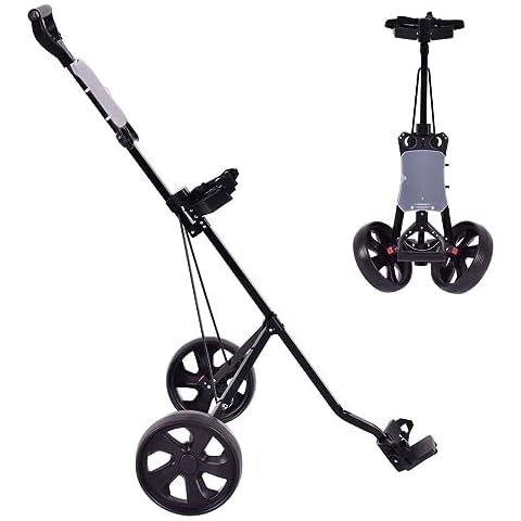 SPOTRAVEL Foldable Golf Trolley with Ergonomic Features Cover