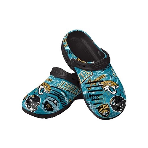Image of FOCO Arizona Cardinals NFL Mens Historic Print Clog with Strap