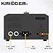 Krieger 1700 Watt Voltage Transformer, 110/120V to 220/240V Step Up Step Down Voltage Converter with AC Outlets, MET Approved Under UL, CSA