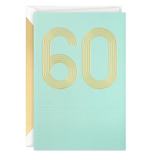 Hallmark 5RZH1373 Signature Studio Collection 60Th Birthday Card cover