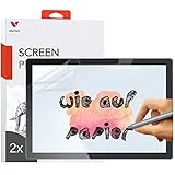 2 Stück matte Papier Folie für Surface Pro 7 Plus/Surface Pro 7 / Pro 6 / Pro 5 / Pro 4 Displayfolie, 12,3 Zoll, zum Schreiben, Zeichnen und Skizzieren wie auf Papier