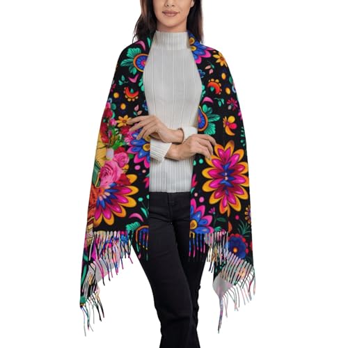 Puurbol Virgen de Guadalupe Scarf Wrap Shawl Mexican Art Virgin Mary Rebozos Mexicanos4
