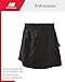 New Balance Girls Skirt Set - 2 Piece Windbreaker Jacket and Woven Skort - Cute Spring Outfit Set for Girls (7-12), Size 7/8, Black