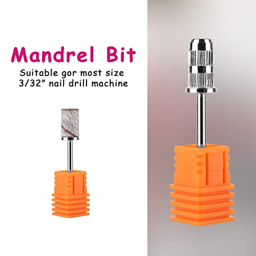 Belle Sanding Bands For Nail Drill Bits 300 Pcs Sanding Bands For Nail Drill,3 Colors 80 120 180 Grit Efile Sanding Pieces,Mandrel Bit For Manicures Efile #TOP5