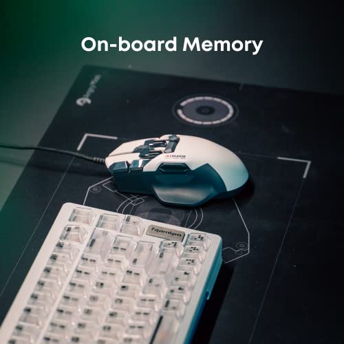 Swiftpoint Creator Wired 3D Cad Mouse, 13 Customizable Buttons, Onboard Memory, Profiles For Canva, Adobe, Solidworks, Da Vinci Resolve, 12,000 Dpi, Ergonomic Design For Creative Design Professionals #TOP5