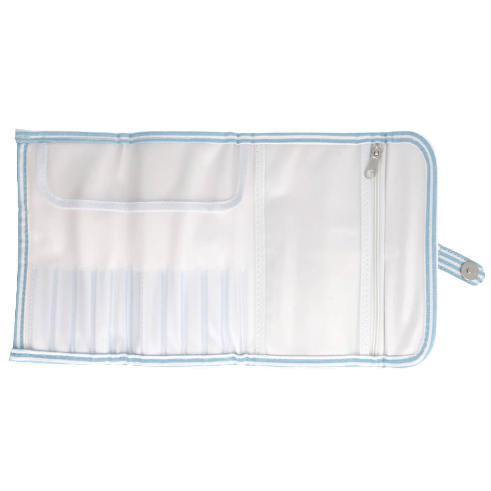 Amazon.com: Tulip Crochet Race needle case (light blue stripe) TEC