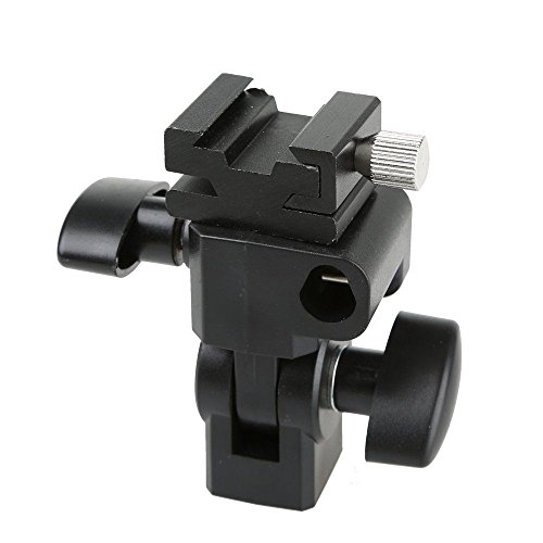 Support E-Type avec rotule pivotante pour flash speedlite et parapluie photo