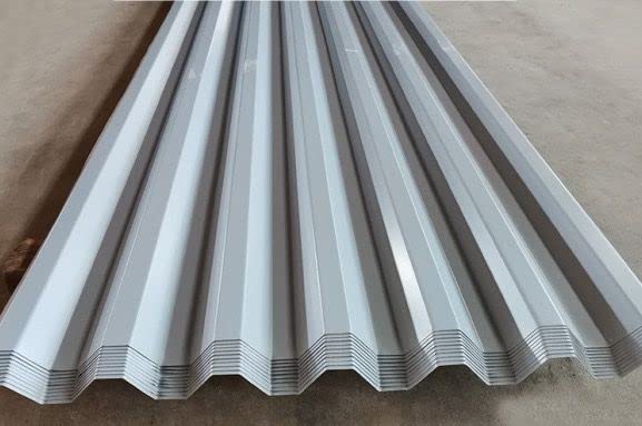 Trapezblech Dachplatten Dachblech Trapezbleche Sonderposten Stahl 0,5mm 78 cm breit Höhe 45 mm (78x250 cm) es wird mit Spedition versand Zusatzkosten siehe unten 200.-