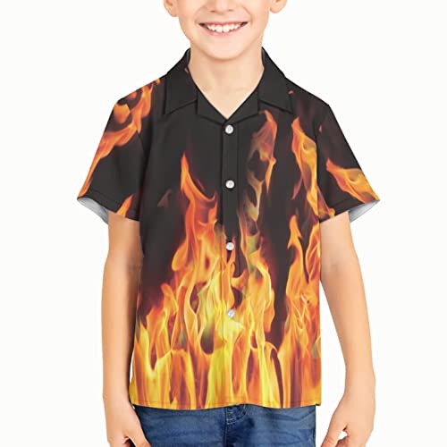 Cumagical Birthday Shirt Boy Unisex Kids Boys Shirts for Beach Vacation Short Sleeve Button Down Hawaiian Shirt for Boys3