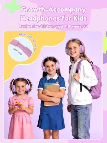 Image of Acer OHW328 Kids Headphones Wired for School - Over Ear Design